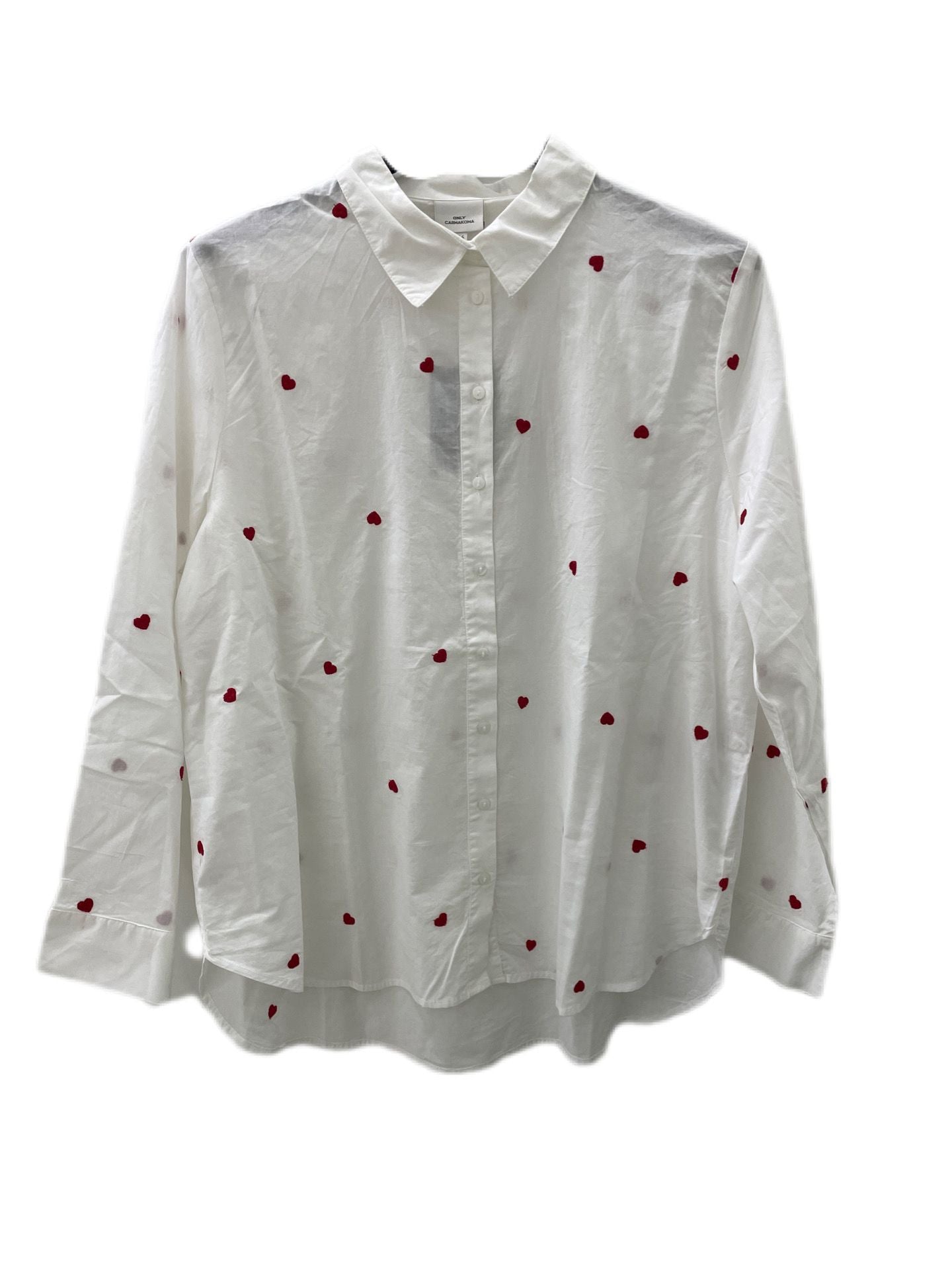 15344995 - Camicia ricami cuori - only Carmakoma