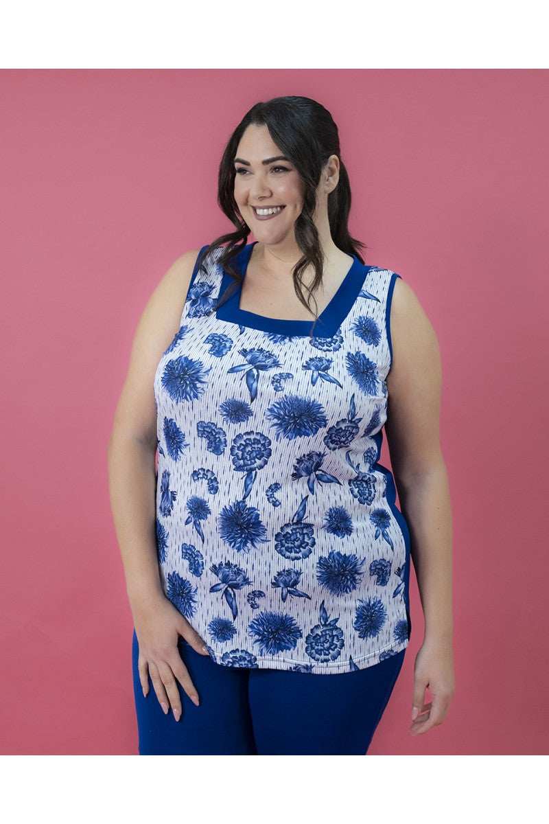 03664 - Completo 3 pezzi davanti fantasy - Lady XL