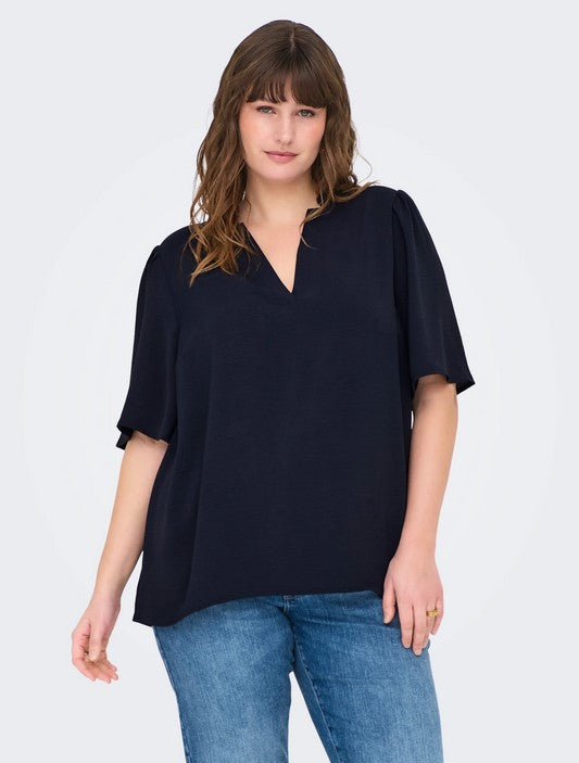 15343736 - Blusa mezza manica - only Carmakoma