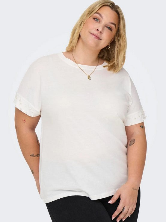 15346794 - T-shirt manica perle - only Carmakoma
