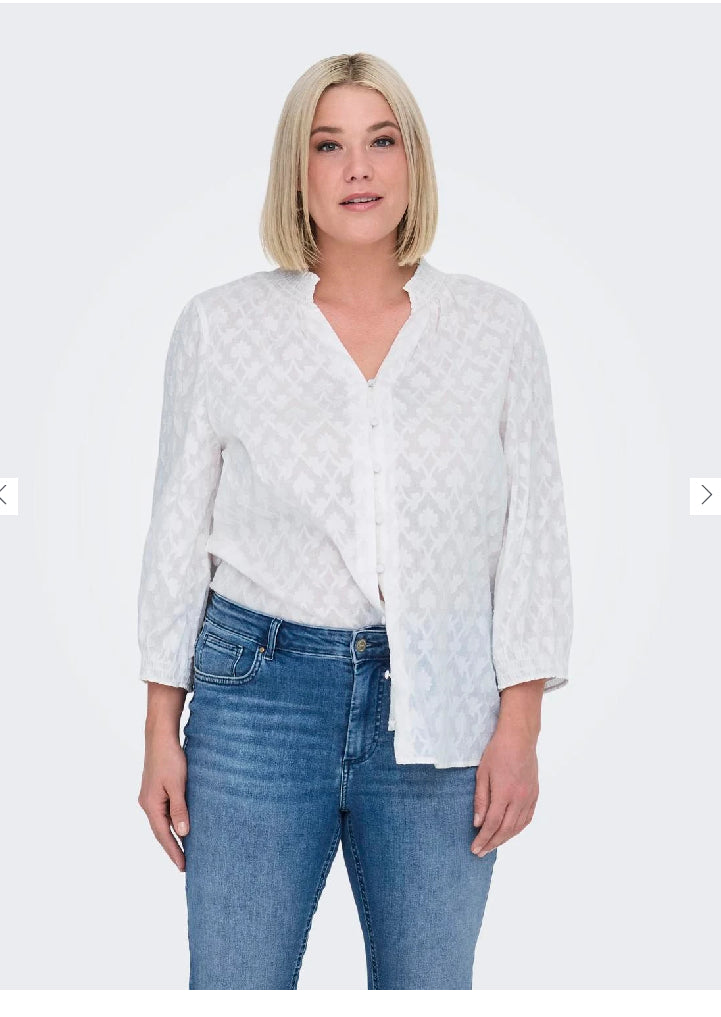 15343788 - Camicia coreana lino - only Carmakoma