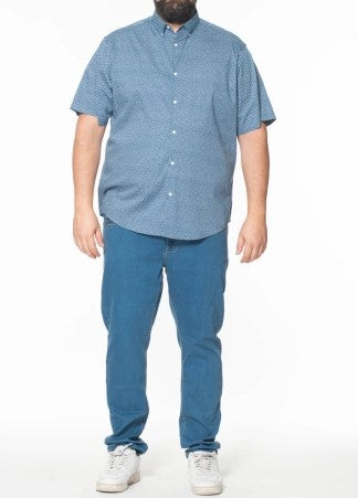e2685 - Camicia M/M Stretch fantasia - Maxfort