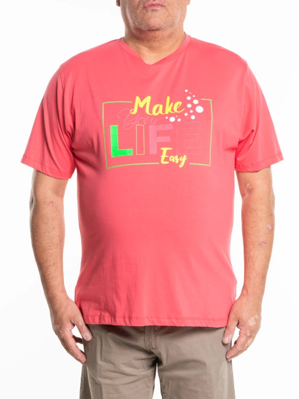 e2442 - T-shirt life easy - Maxfort