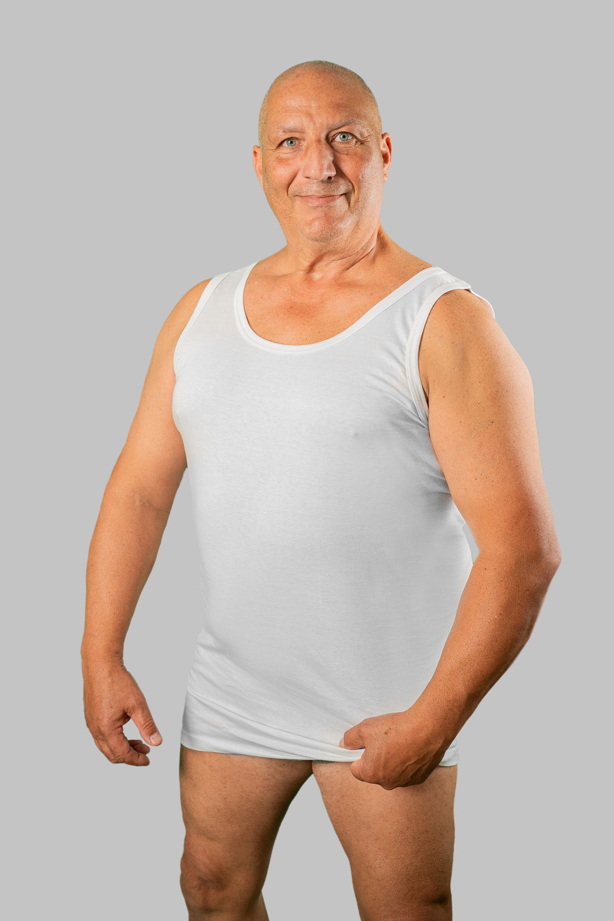1005 - Canottiera Uomo Girocollo intima - 20nodi