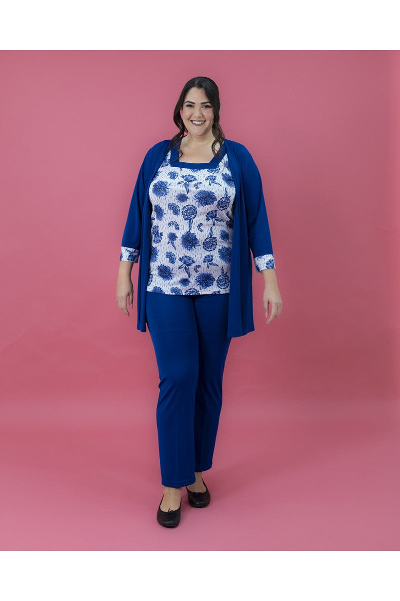 03664 - Completo 3 pezzi davanti fantasy - Lady XL