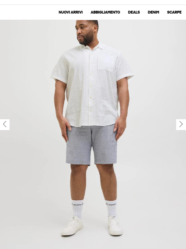 12278451 - camicia mezza manica in viscosa - jack & jones