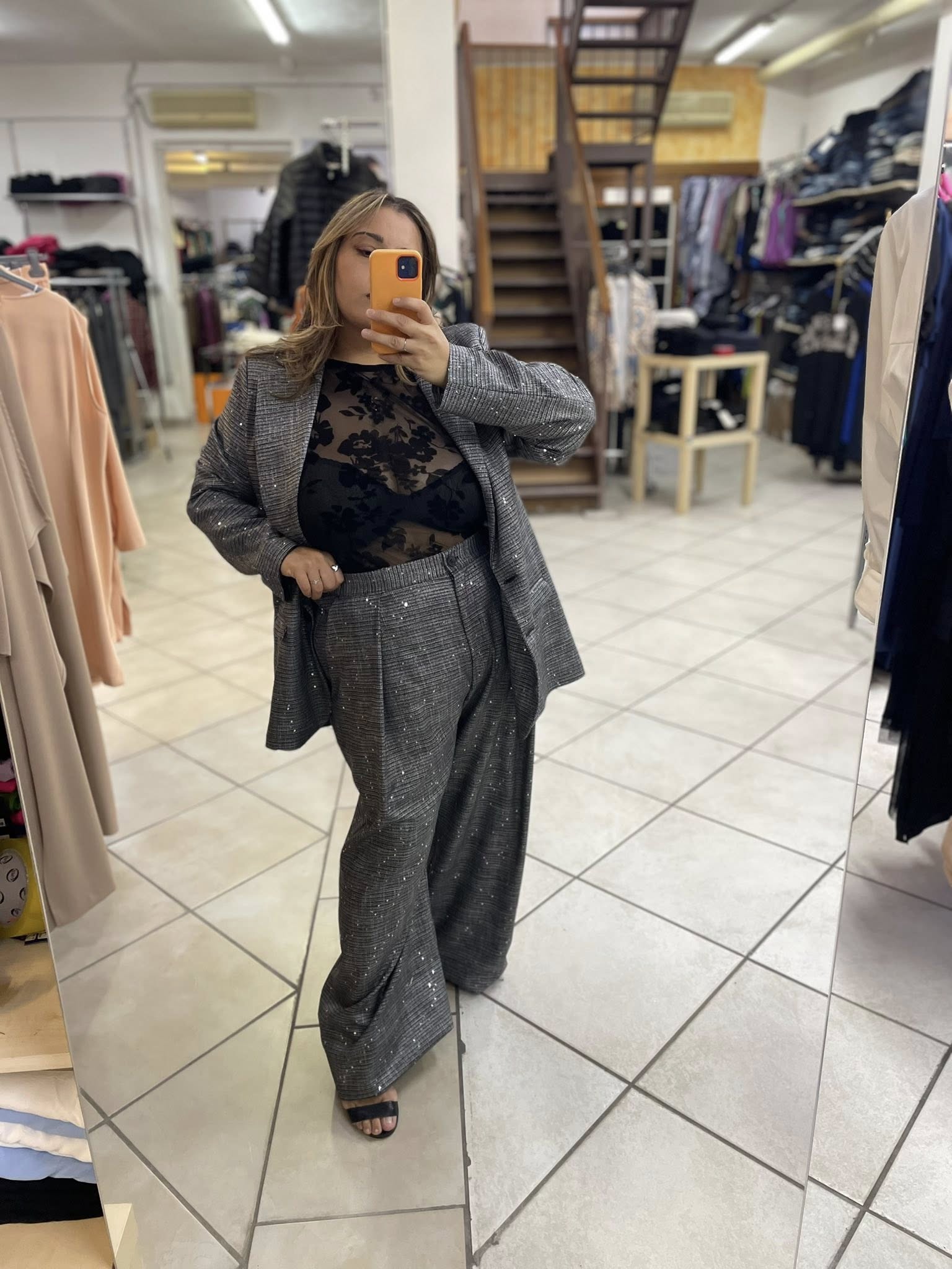 25541 - Pantalone paillettes - SOPHIA