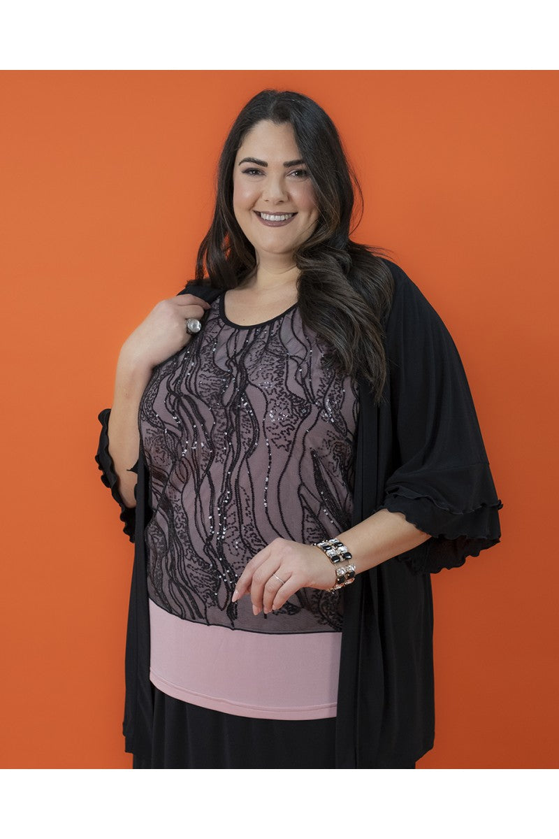 03716 - Twin-Set Paillettes - Lady XL