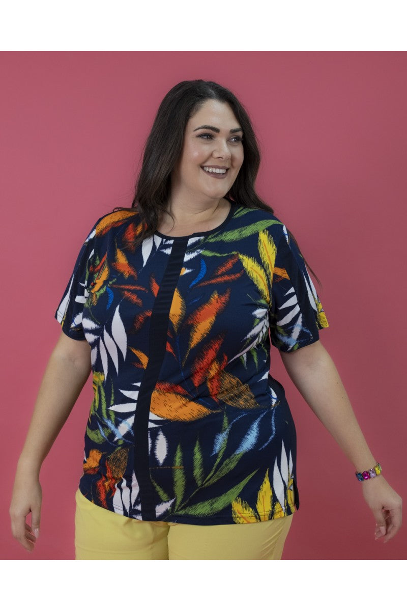 03668 - maglia fantasia - Lady XL