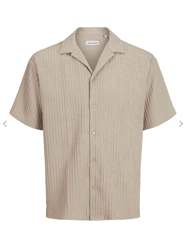 12275767 - camicia mezza manica in viscosa - jack & jones