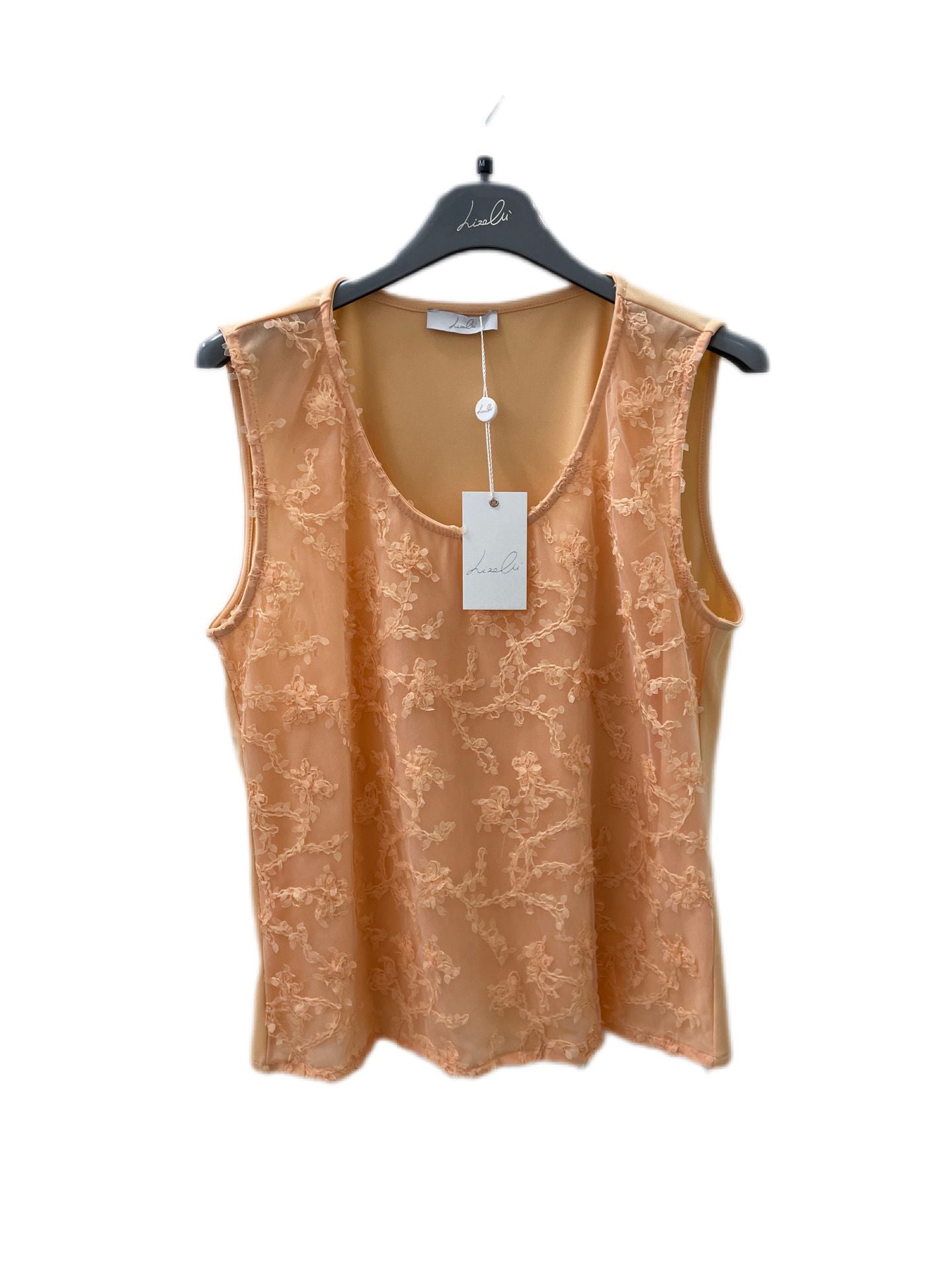 f196xbefelsina - Top fiori in rilievo - Lizalu