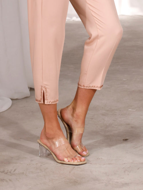 f1002xbecarola - Pantalone taileur capri - Lizalu