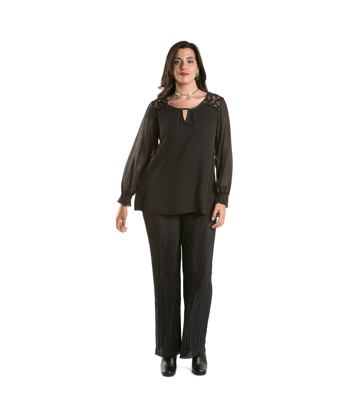 25529 - Blusa glitter - SPG