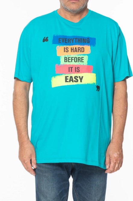 e2656 - T-shirt stampa Hard - Maxfort