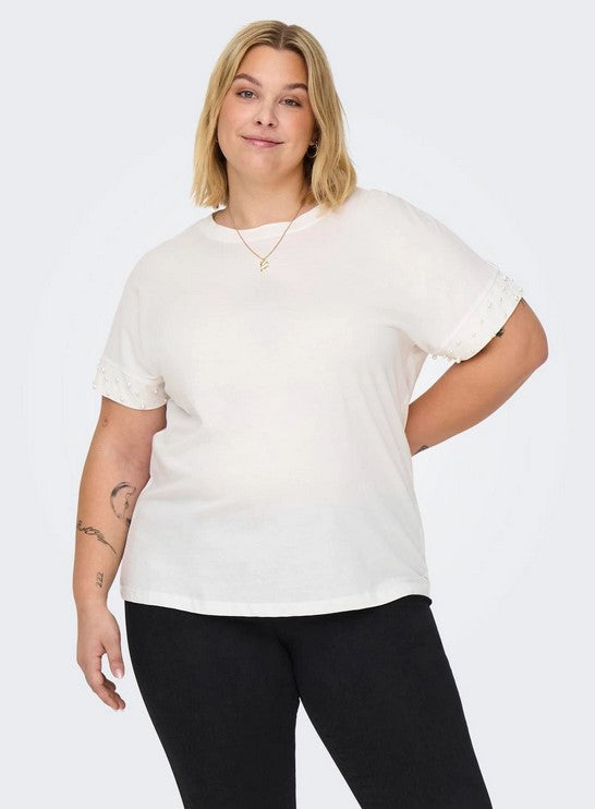 15346794 - T-shirt manica perle - only Carmakoma