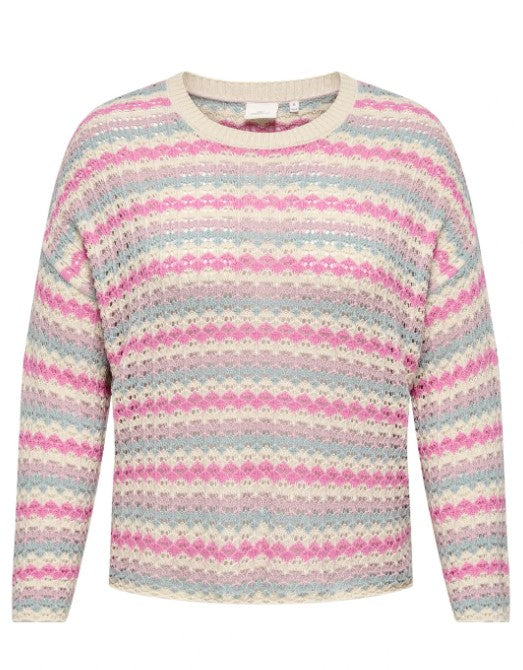 15339673 - Maglione in filo multicolor - only Carmakoma