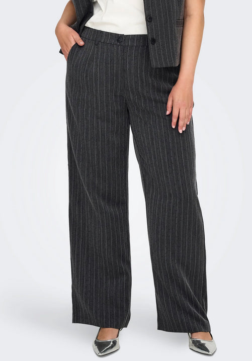 15366330 - Pantalone gessato - only Carmakoma