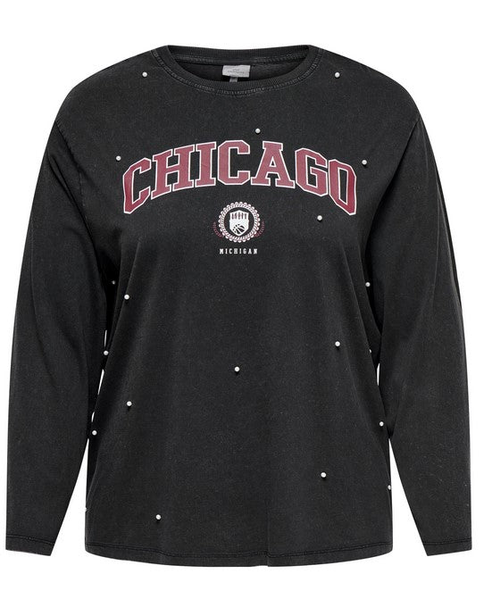 15355580 - Felpa Girocollo Chicago - only Carmakoma