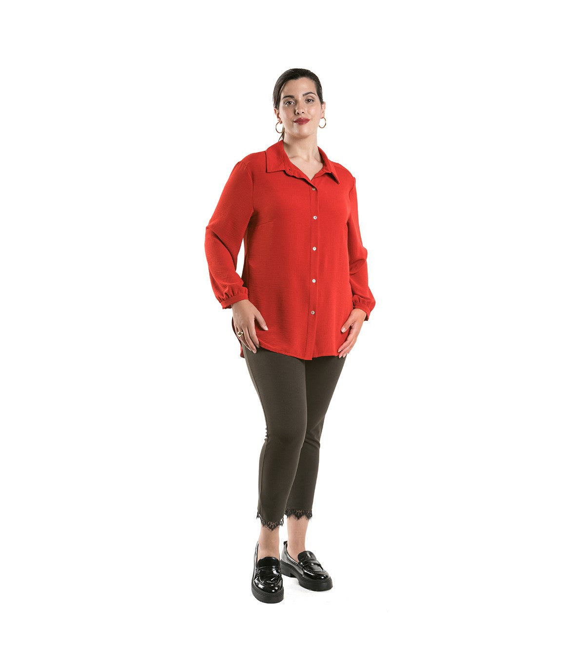 19571 - Leggins capri merletto - SPG