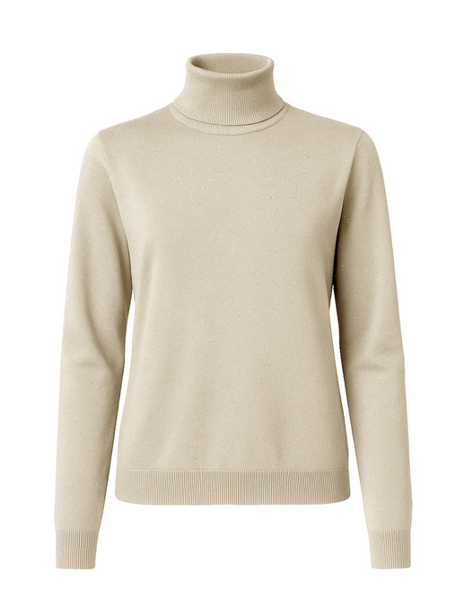 f968ybff12121 - Maglia collo laminata - liza lu