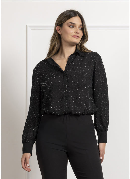 f897ybfx2319409 - Camicia brillantini - Lizalu