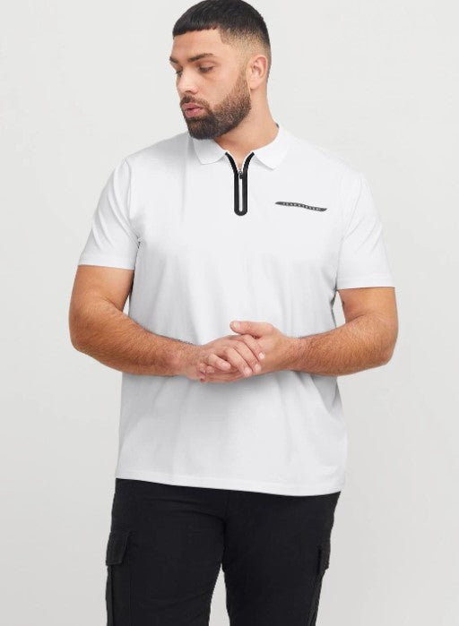 12278562 - Polo con zip - jack & jones