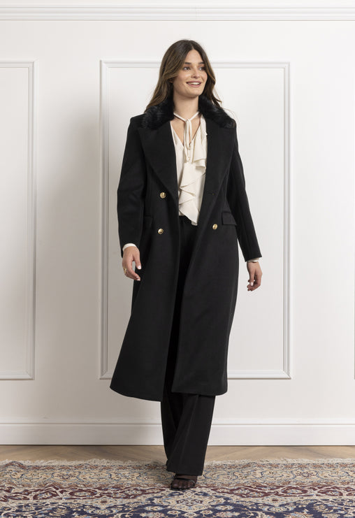 f299ybfvisa - Cappotto pelliccia - Lizalu