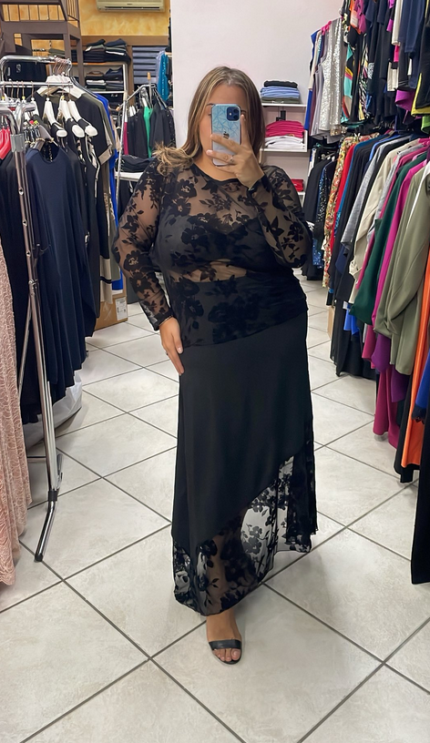 4885 - Gonna fiori - Daria