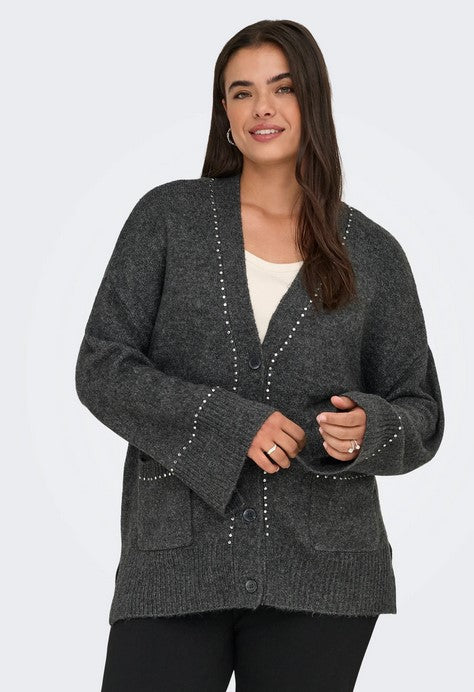 15350673 - Cardigan con applicazioni - only Carmakoma